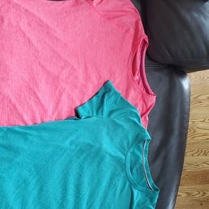 2 champion dry fit shirts